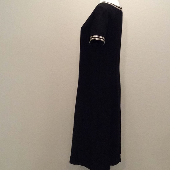 CAROLINE CHARLES LONDON VINTAGE BLACK COAT DRESS - Picture 2 of 8